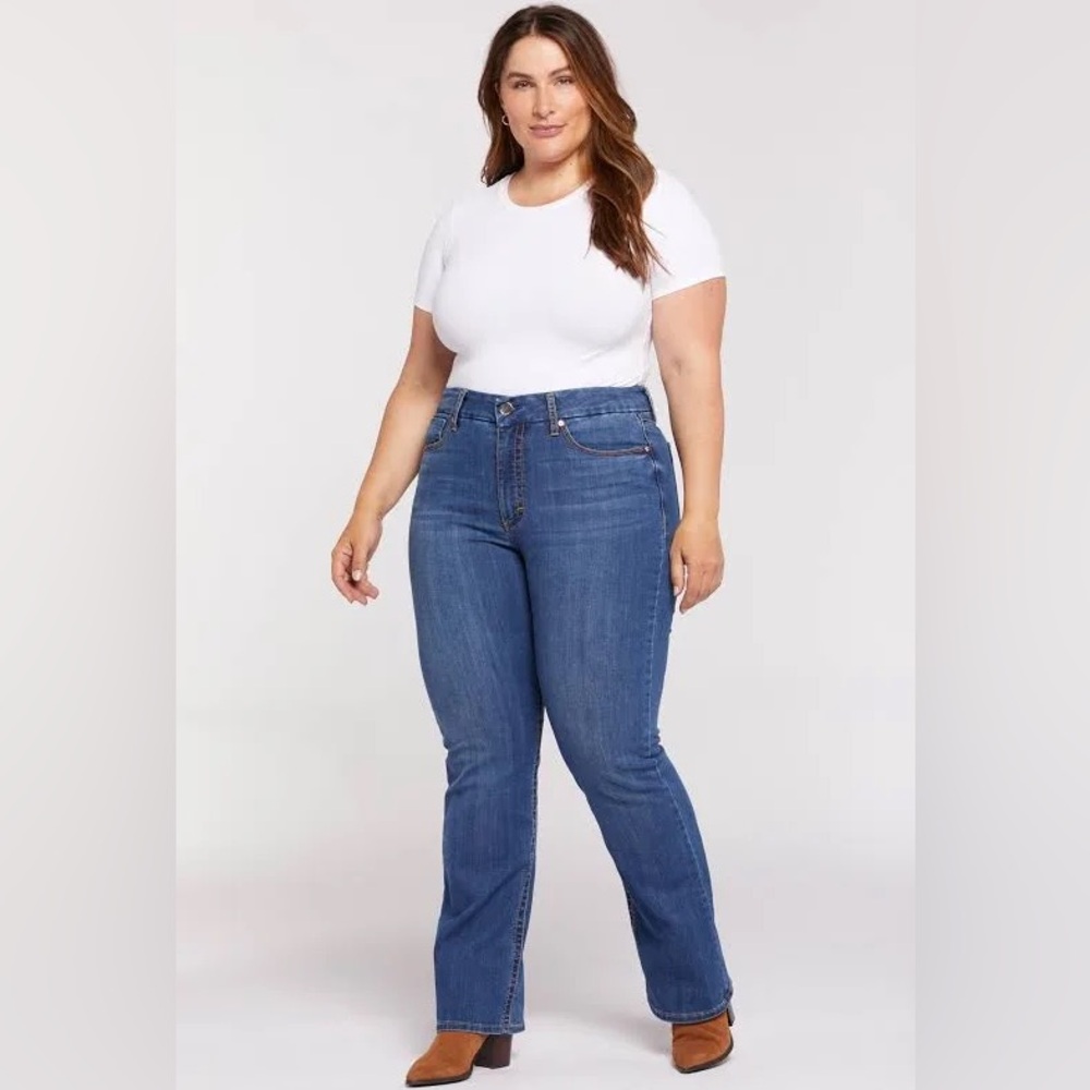 Seven7 Blue Boot Cut Jeans Denim